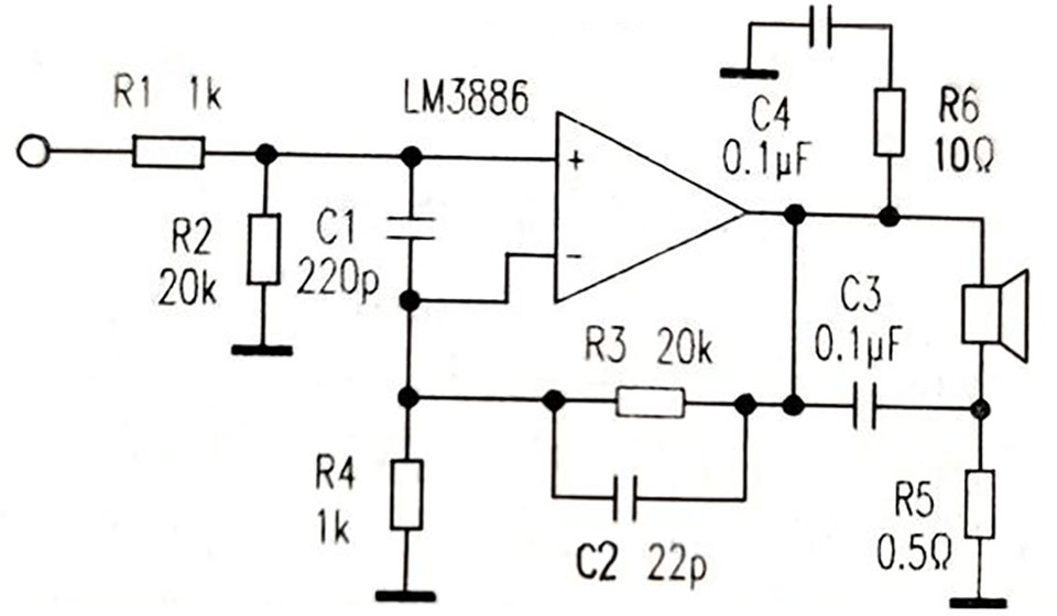 lm3886功放（LM3886功放电路改进）